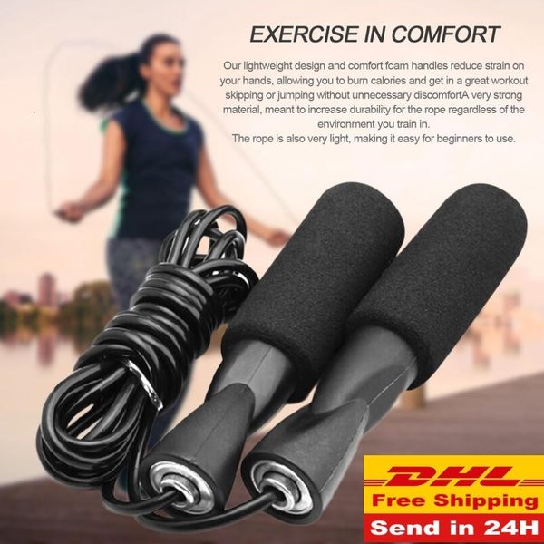 dhl wholesale aerobic exercise boxing skipping jump rope adjustable bearing speed fitness black women men jumprope fy6160
dhl wholesale aerobic exercise boxing skipping jump rope adjustable bearing speed fitness black women men jumprope fy6160