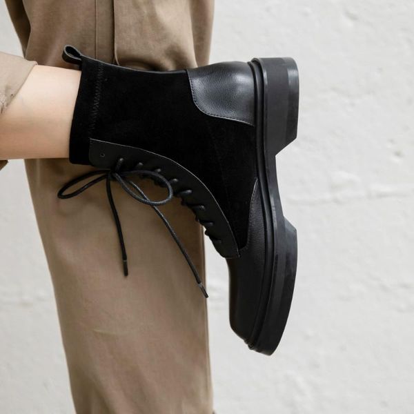 boots xiuningyan 2021 women ankle genuine leather punk short lace up square heels motorcycle party shoes woman, Black
boots xiuningyan 2021 women ankle genuine leather punk short lace up square heels motorcycle party shoes woman, Black