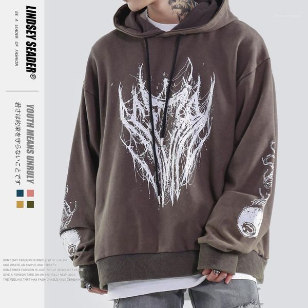 men's hoodies & sweatshirts lindsey seader abstract creative print harajuku hip hop casual pullover hooded streetwear men fashion 1, Black
men's hoodies & sweatshirts lindsey seader abstract creative print harajuku hip hop casual pullover hooded streetwear men fashion 1, Black