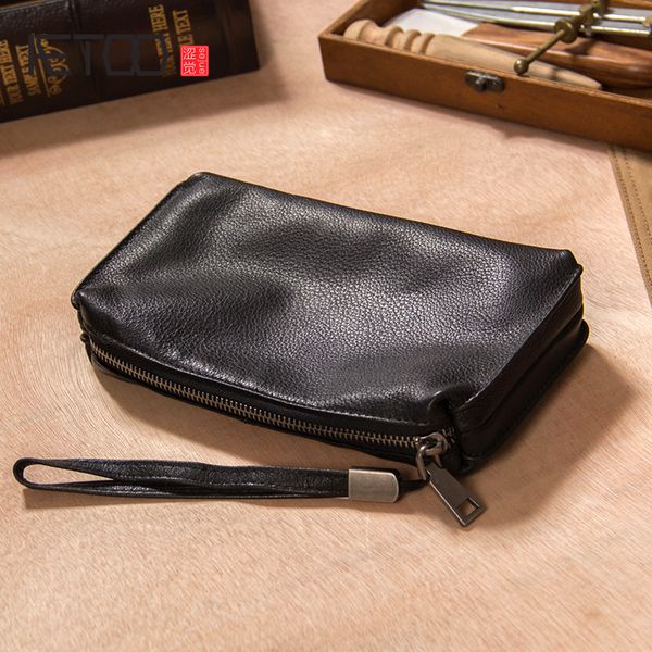 hbp aetoo leather handbag, men's zipper soft cowhide wallet, large-capacity mobile phone bag, hand-held bag, Red;black
hbp aetoo leather handbag, men's zipper soft cowhide wallet, large-capacity mobile phone bag, hand-held bag, Red;black