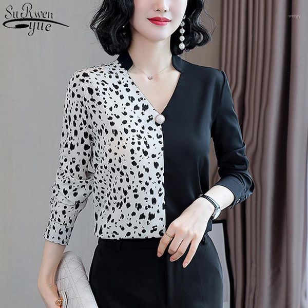 korean contrasting color silk shirt 2020 autumn long sleeve fashion women's blouse satin v-neck clothes ropa de mujer 111091, White
korean contrasting color silk shirt 2020 autumn long sleeve fashion women's blouse satin v-neck clothes ropa de mujer 111091, White