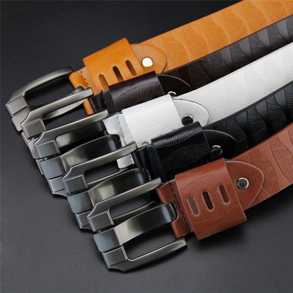 leisure belt men women fashion leather smooth girdle buckle waistband strap cinturon mujer pasek damski 2021, Black;brown
leisure belt men women fashion leather smooth girdle buckle waistband strap cinturon mujer pasek damski 2021, Black;brown