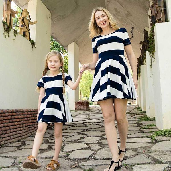 3-8t short-sleeved striped parent-child dress mother and daughter dress family matching clothes outfits mom and girls' clothing1, Red;yellow
3-8t short-sleeved striped parent-child dress mother and daughter dress family matching clothes outfits mom and girls' clothing1, Red;yellow