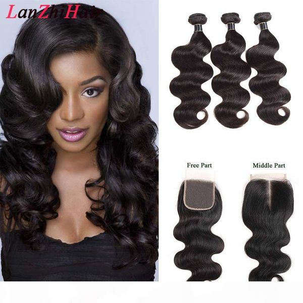 brazilian virgin hair with closure 4pcs lot body deep water wave 3 bundles with 1 closure malaysian indian human hair with closure straight, Black;brown
brazilian virgin hair with closure 4pcs lot body deep water wave 3 bundles with 1 closure malaysian indian human hair with closure straight, Black;brown