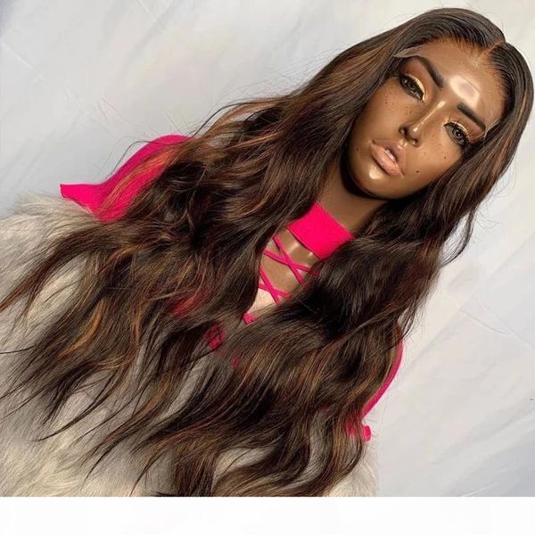 peruvian highlight chocolate brown silk base wavy lace front human hair wigs with baby hair preplucked 360 frontal headband wig, Black;brown
peruvian highlight chocolate brown silk base wavy lace front human hair wigs with baby hair preplucked 360 frontal headband wig, Black;brown