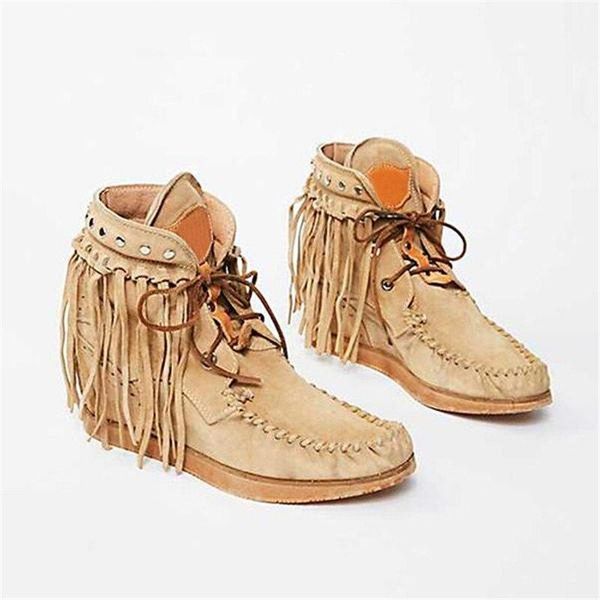 nice women short boots british style short tube frosted tassel boots british style elevator women flat shoes, Black
nice women short boots british style short tube frosted tassel boots british style elevator women flat shoes, Black