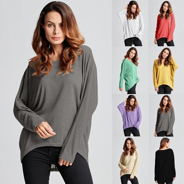 women's blouses & shirts 2021 style fashion ladies blouse bat wing long sleeve casual solid shirt, White
women's blouses & shirts 2021 style fashion ladies blouse bat wing long sleeve casual solid shirt, White