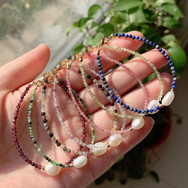 charm bracelets 2mm small shining black obsidian stone bracelet tourmalines garnets crystal quartz strand white baroque pearl, Golden;silver
charm bracelets 2mm small shining black obsidian stone bracelet tourmalines garnets crystal quartz strand white baroque pearl, Golden;silver