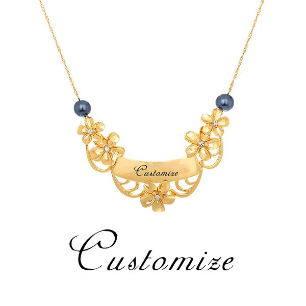 custom necklace fashion personalized custom name necklace & pendant plumeria flower chain pearl necklaces hawaiian jewelry for women, Silver
custom necklace fashion personalized custom name necklace & pendant plumeria flower chain pearl necklaces hawaiian jewelry for women, Silver