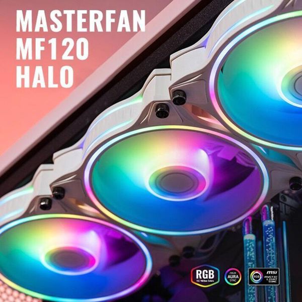 mf120 halo dual ring addressable rgb fan liquid radiator computer water cooling system waterblock for pc computer case1 
mf120 halo dual ring addressable rgb fan liquid radiator computer water cooling system waterblock for pc computer case1