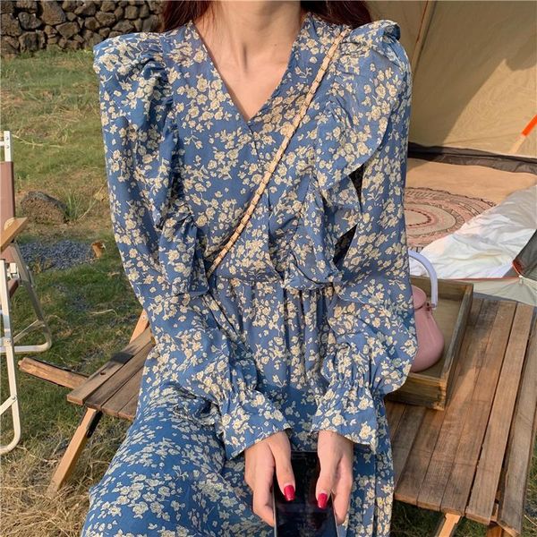 mozuleva 2020 autumn elegant v-neck flower print women chiffon blue dress female elastic waist ruffles long vestidos plus size, Black;gray
mozuleva 2020 autumn elegant v-neck flower print women chiffon blue dress female elastic waist ruffles long vestidos plus size, Black;gray