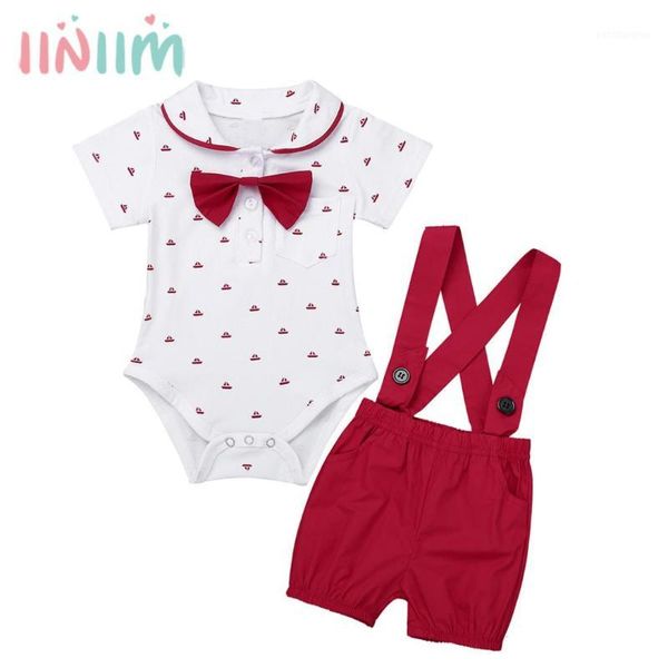 iiniim infant baby boys first birthday outfit clothing set lapel bowtie romper jumpsuit with suspender shorts for weeding party1, White
iiniim infant baby boys first birthday outfit clothing set lapel bowtie romper jumpsuit with suspender shorts for weeding party1, White