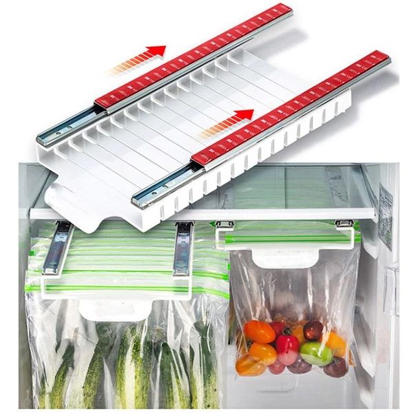 hooks & rails bag hanging storage rack refrigerator clip sliding rail tray for fresh
hooks & rails bag hanging storage rack refrigerator clip sliding rail tray for fresh