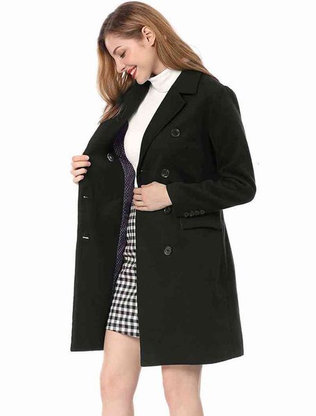 Women's Wool & Blends ZOGAA Women Coat Winter Warm Jacket Slim en Long Cashmere Coats Cardigan Jackets Elegant Blend Ladies Outwear Ove, Black
Women's Wool & Blends ZOGAA Women Coat Winter Warm Jacket Slim en Long Cashmere Coats Cardigan Jackets Elegant Blend Ladies Outwear Ove, Black