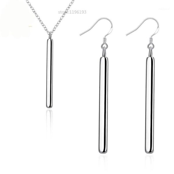 18" fashion silver color square long stick pendant necklace+drop earrings for bridal jewelry sets for wedding party1
18" fashion silver color square long stick pendant necklace+drop earrings for bridal jewelry sets for wedding party1