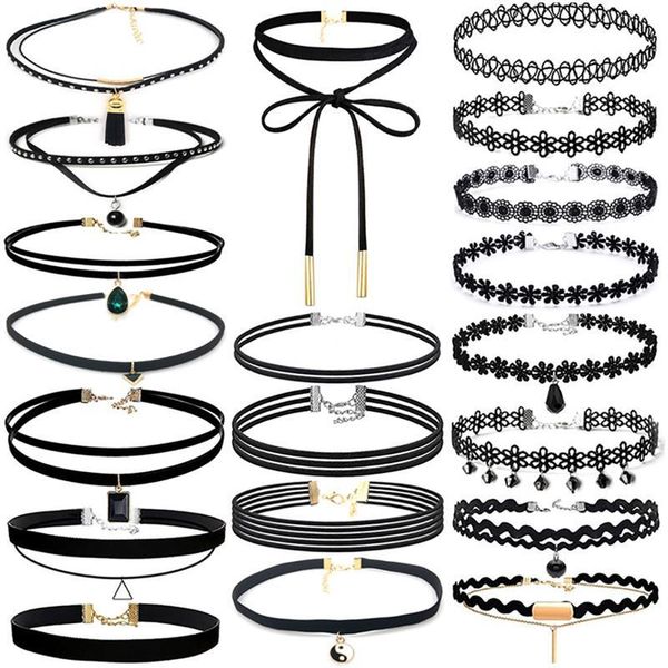 chokers 20pcs wholesale styles love vintage triangle geometry tattoo waterdrop clavicle choker necklace for women chain jewelry, Golden;silver
chokers 20pcs wholesale styles love vintage triangle geometry tattoo waterdrop clavicle choker necklace for women chain jewelry, Golden;silver