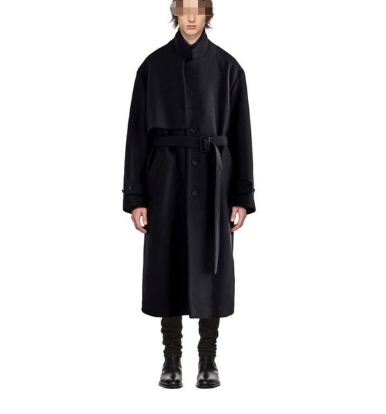 2021 S-7xl!! New Male Classic Urban Silhouette Woolen Coat I0BE, Black 
2021 S-7xl!! New Male Classic Urban Silhouette Woolen Coat I0BE, Black