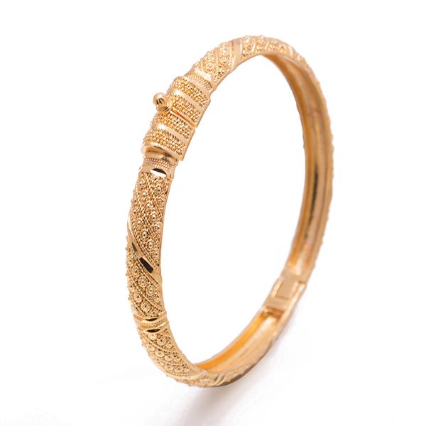 24k dubai crown cuff gold color bangle bracelet fashion can open women man jewelry, Black
24k dubai crown cuff gold color bangle bracelet fashion can open women man jewelry, Black