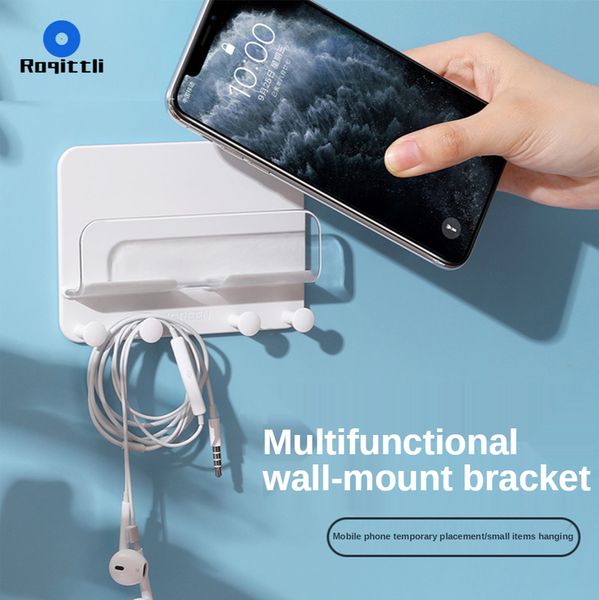 universal mobile phone and tablet computer charging wall-mounted paste hook holder bathroom kitchen wall without opening
universal mobile phone and tablet computer charging wall-mounted paste hook holder bathroom kitchen wall without opening