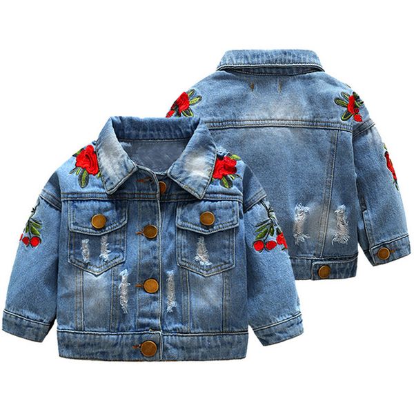 toddler baby girl spring autumnwarm jacket long sleeve rose embroidery windproof denim coat girls ripped jeans outwear 1029, Blue;gray
toddler baby girl spring autumnwarm jacket long sleeve rose embroidery windproof denim coat girls ripped jeans outwear 1029, Blue;gray