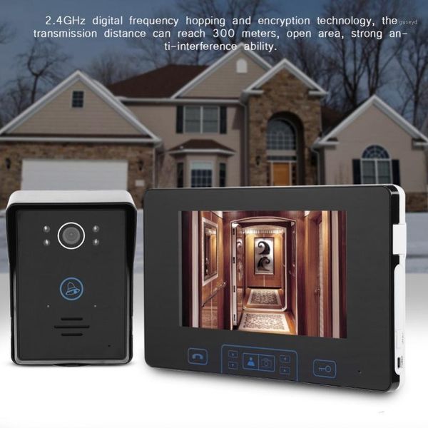 7 inch wireless camera fingerprint video doorbell intercom digital door phone 2.4ghz1
7 inch wireless camera fingerprint video doorbell intercom digital door phone 2.4ghz1