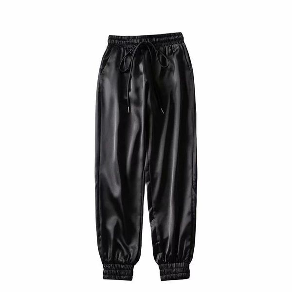 summer satin cargo pants women europe loose casual sport women joggers streetwear cargo pants, Black;white
summer satin cargo pants women europe loose casual sport women joggers streetwear cargo pants, Black;white