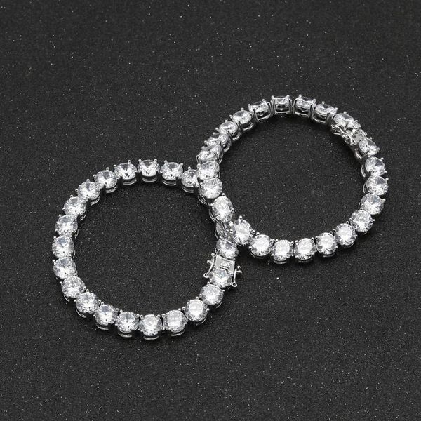 hip hop a row of 8mm zircon round bracelet miami cuba chain link ice out men's charm bracelet wmtuzh, Black
hip hop a row of 8mm zircon round bracelet miami cuba chain link ice out men's charm bracelet wmtuzh, Black