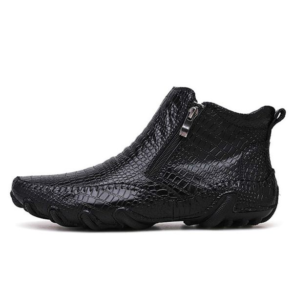 fashion quality leather men boots winter warm casual shoes men footwear zipper male ankle black boots botas hombre rubber 201127
fashion quality leather men boots winter warm casual shoes men footwear zipper male ankle black boots botas hombre rubber 201127