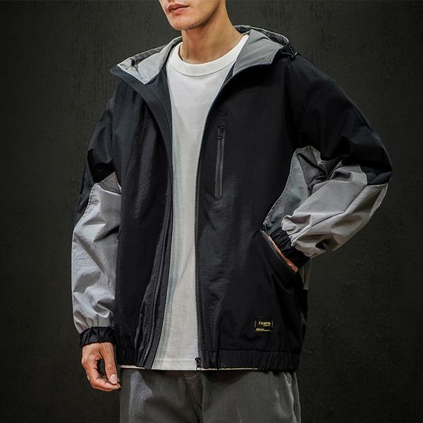 fashion big size men's sports spring with hood male 2021 new teen thin section jacket 2kqd, Black;brown
fashion big size men's sports spring with hood male 2021 new teen thin section jacket 2kqd, Black;brown