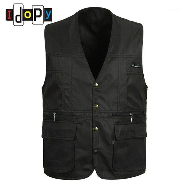 wholesale- 100% cotton summer mens suit sleeveless working for men outdoors casual multipocket waistcoat men vest pgraphy jacket1, Black;white
wholesale- 100% cotton summer mens suit sleeveless working for men outdoors casual multipocket waistcoat men vest pgraphy jacket1, Black;white