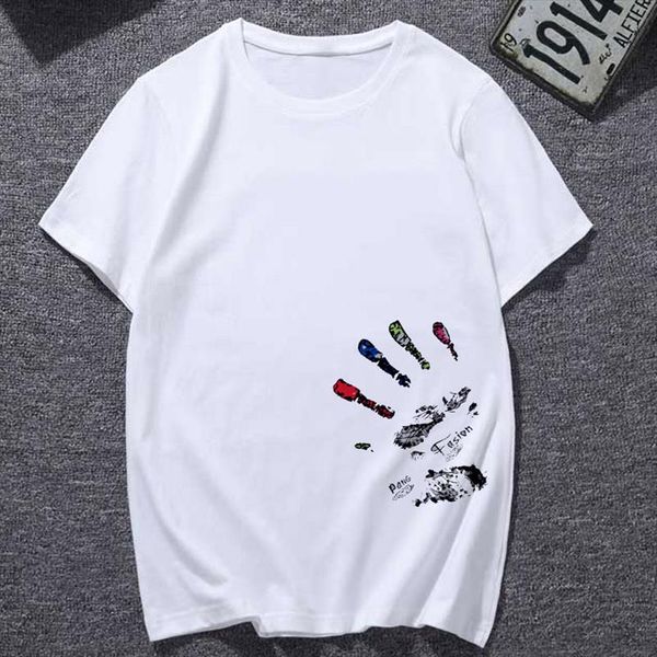 plus size womens t shirt creative handprint women tshirt graphic fun print harajuku fashion t shirt summer casual tee, White
plus size womens t shirt creative handprint women tshirt graphic fun print harajuku fashion t shirt summer casual tee, White