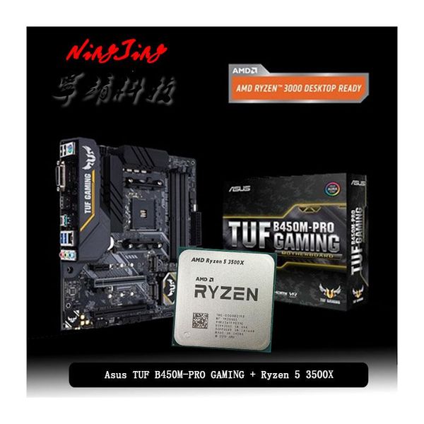 amd ryzen 5 3500x r5 3500x cpu + asus tuf b450m pro gaming motherboard suit socket am4 cpu + motherbaord suit without cooler
amd ryzen 5 3500x r5 3500x cpu + asus tuf b450m pro gaming motherboard suit socket am4 cpu + motherbaord suit without cooler