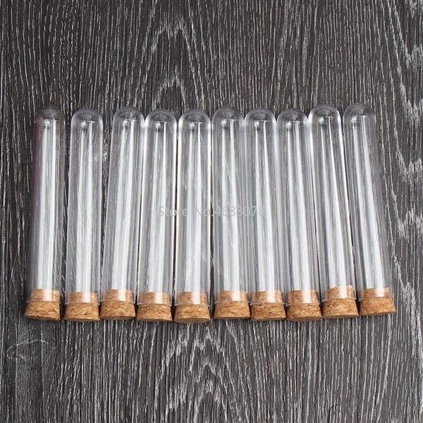 100pcs/lot 18x105mm plastic test tube with cork ser clear like glass, laboratory school educational supplies q bbylwc
100pcs/lot 18x105mm plastic test tube with cork ser clear like glass, laboratory school educational supplies q bbylwc