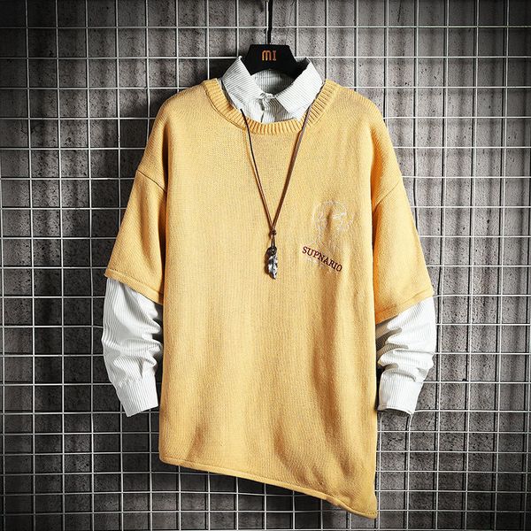 2021 new men's blouses spring autumn clothes pull oversize -4xl 5xl pullovers style vgib, White;black 
2021 new men's blouses spring autumn clothes pull oversize -4xl 5xl pullovers style vgib, White;black