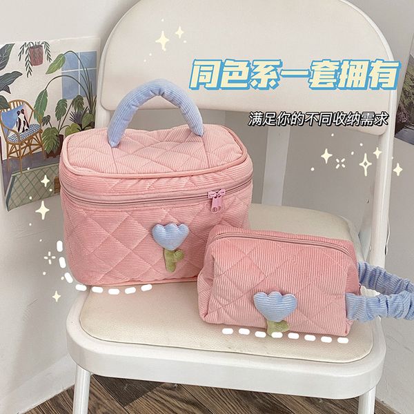 ins cute cosmetic bag portable big capacity makeup bag candy colors toiletries storage boxes with zippers
ins cute cosmetic bag portable big capacity makeup bag candy colors toiletries storage boxes with zippers