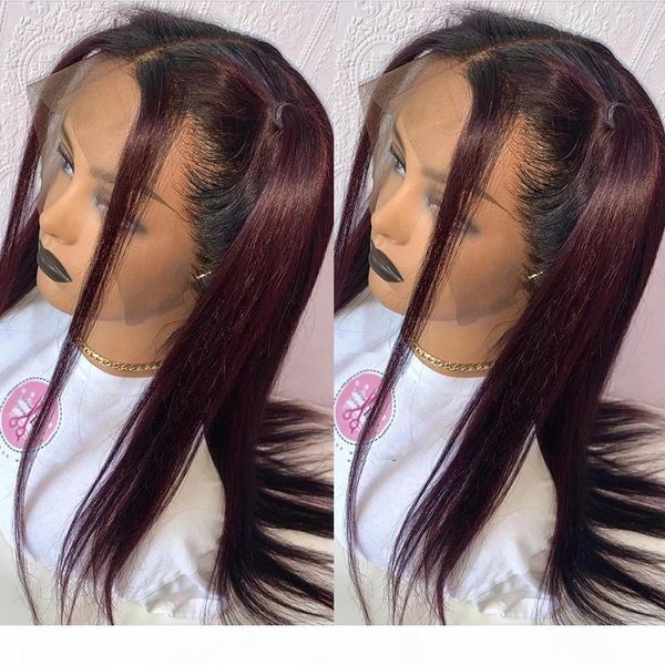 brazilian silky straight dark purple lace front human hair wigs with baby hair full lace wigs for women bleached knots 360 frontal, Black
brazilian silky straight dark purple lace front human hair wigs with baby hair full lace wigs for women bleached knots 360 frontal, Black