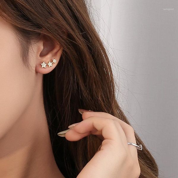 hoop & huggie 925 sterling silver fashion zircon star/circle irregular stud earring ear ring bone wild simple women girl jewelr1, Golden;silver
hoop & huggie 925 sterling silver fashion zircon star/circle irregular stud earring ear ring bone wild simple women girl jewelr1, Golden;silver