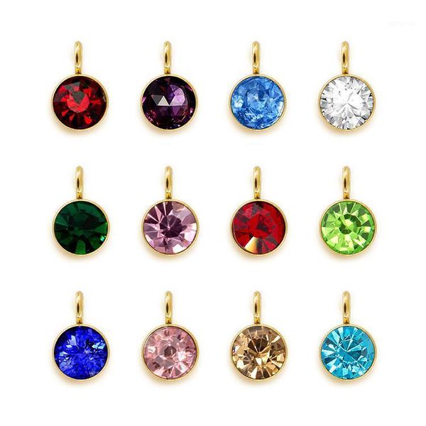 12pcs/lot gold color birthstone pendant 12color stones stainless steel hang charms fit for diy keychains jewelrys making1, Bronze;silver
12pcs/lot gold color birthstone pendant 12color stones stainless steel hang charms fit for diy keychains jewelrys making1, Bronze;silver