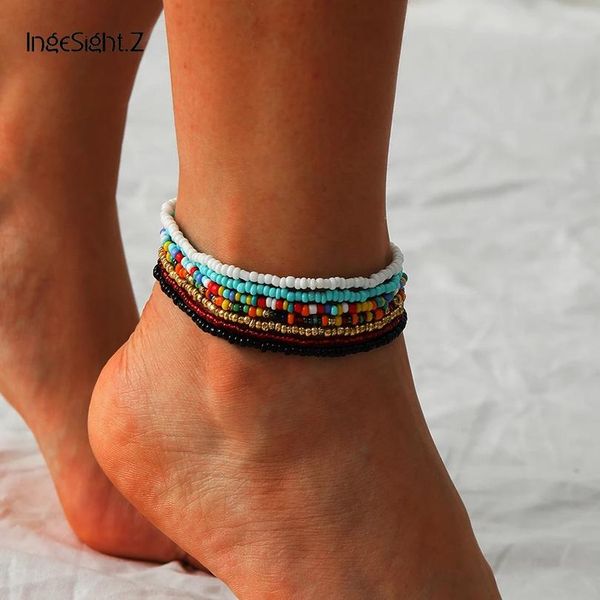 ingesight.z 7шт / набор радужный бисерный браслет из бисера для женщин регулируемые красочные босиком сандалии босиком на ножной лодыжке wmt, Black
ingesight.z 7шт / набор радужный бисерный браслет из бисера для женщин регулируемые красочные босиком сандалии босиком на ножной лодыжке wmt, Black
