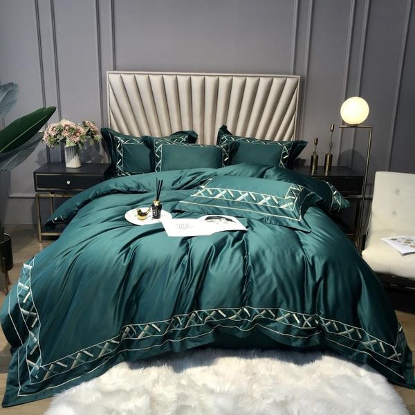 bedding sets 1000tc egyptian cotton bedlinen green embroidery duvet cover pillowcase flat sheet king size 4pcs
bedding sets 1000tc egyptian cotton bedlinen green embroidery duvet cover pillowcase flat sheet king size 4pcs