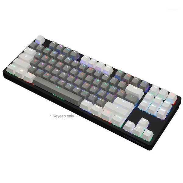 keyboards 87pcs/set pbt color matching light-proof mechanical keyboard keycaps replacement accessories for gaming keyboards1
keyboards 87pcs/set pbt color matching light-proof mechanical keyboard keycaps replacement accessories for gaming keyboards1