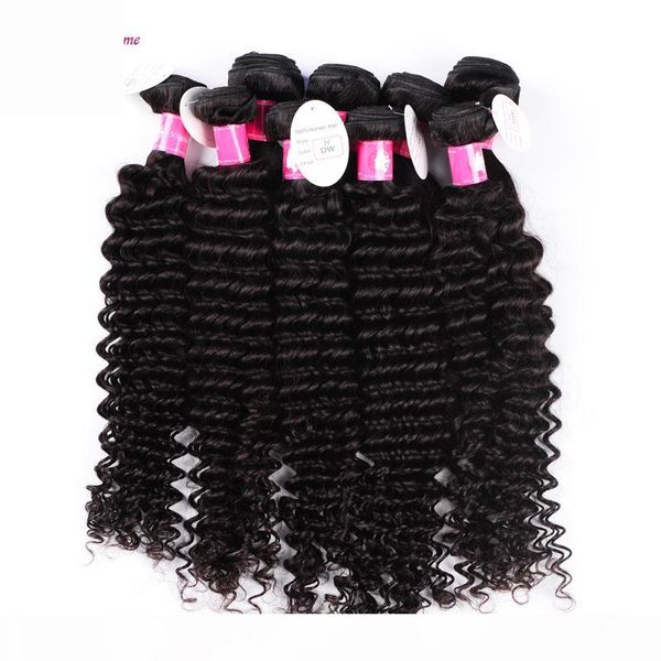 wholesale 10bundles lot 7a virgin brazilian deep wave hair weave 1b natural black human remy hair weft for black women forawme
wholesale 10bundles lot 7a virgin brazilian deep wave hair weave 1b natural black human remy hair weft for black women forawme