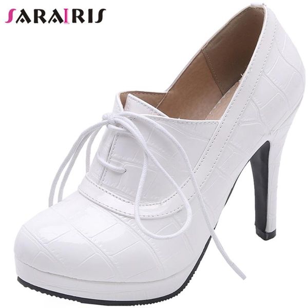 sarairis lace up high heels fashion pumps women 2020 platform brand pumps ladies spring round toe shoes, Black
sarairis lace up high heels fashion pumps women 2020 platform brand pumps ladies spring round toe shoes, Black