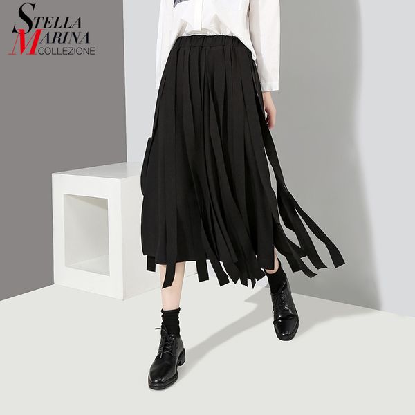 new 2020 korean style women summer solid black long stylish skirts fringes high waist mid calf length stylish casual skirts 3833 1014
new 2020 korean style women summer solid black long stylish skirts fringes high waist mid calf length stylish casual skirts 3833 1014