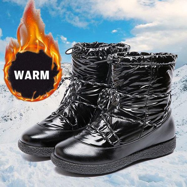 women boots warm fur plush winter boot plus size platform ladies zip shoes keep warm waterproof female comfort vogue, Black
women boots warm fur plush winter boot plus size platform ladies zip shoes keep warm waterproof female comfort vogue, Black