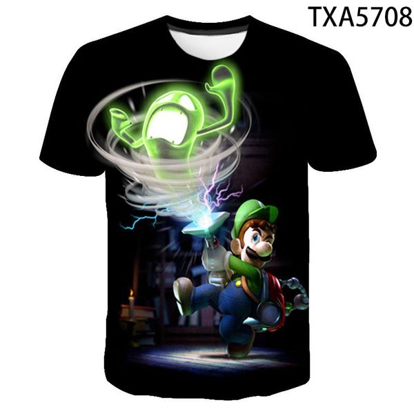 boy girl luigis mansion cool 3d print shirts hentai hippie funny men clothing