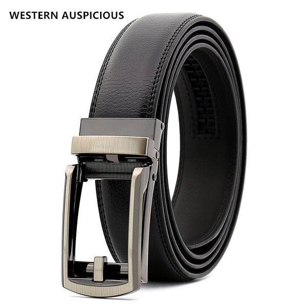 western auspicious automatic leather belt men genuine leather men belts with alloy buckle designer belts black coffee 90-130cm y200513, Black;brown
western auspicious automatic leather belt men genuine leather men belts with alloy buckle designer belts black coffee 90-130cm y200513, Black;brown