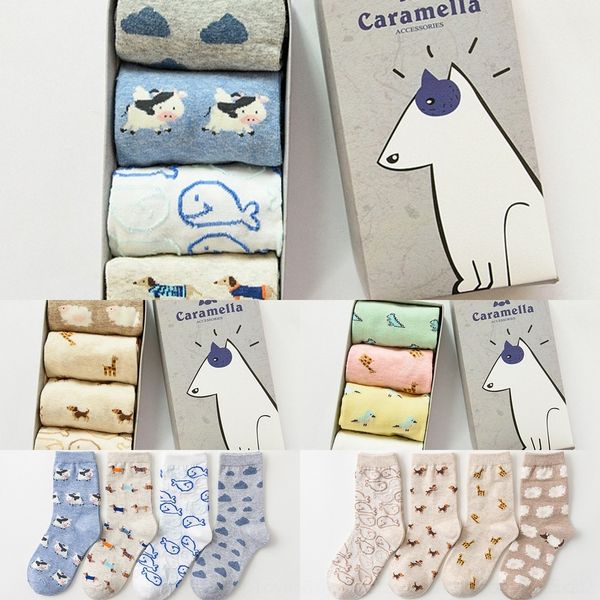 wttuf caramella spring and summer new boat sockscotton small animal women's 4 pairs gift box socks socksstyle women's boat cartoon, Black
wttuf caramella spring and summer new boat sockscotton small animal women's 4 pairs gift box socks socksstyle women's boat cartoon, Black