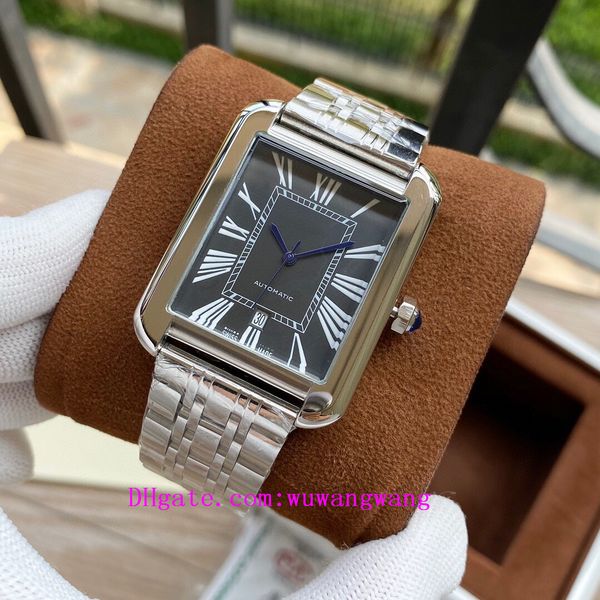 2020 classic tank men watches 40mm joker leather wristwatches 316l stainless steel square mens watch d3024
2020 classic tank men watches 40mm joker leather wristwatches 316l stainless steel square mens watch d3024