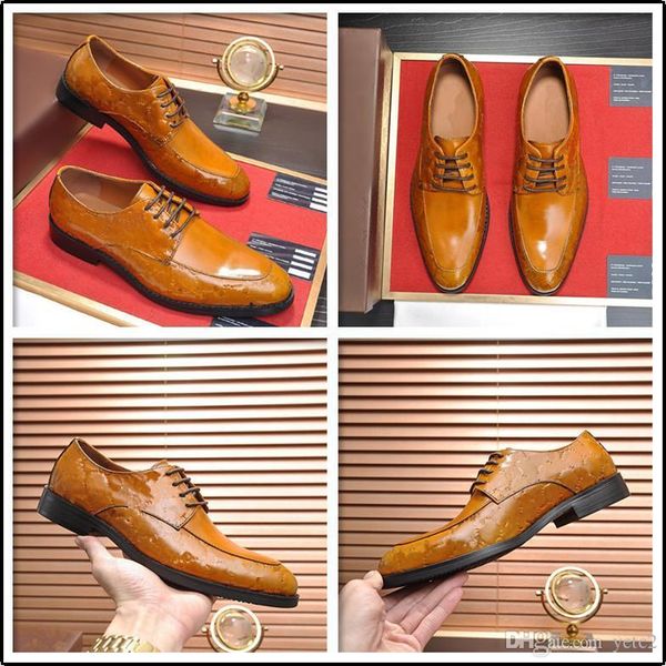 q4 2018 new designer male leather shoes breathable round toe luxury men dress shoes lace-up solid business leather shoes wear-resisting 22, Black 
q4 2018 new designer male leather shoes breathable round toe luxury men dress shoes lace-up solid business leather shoes wear-resisting 22, Black